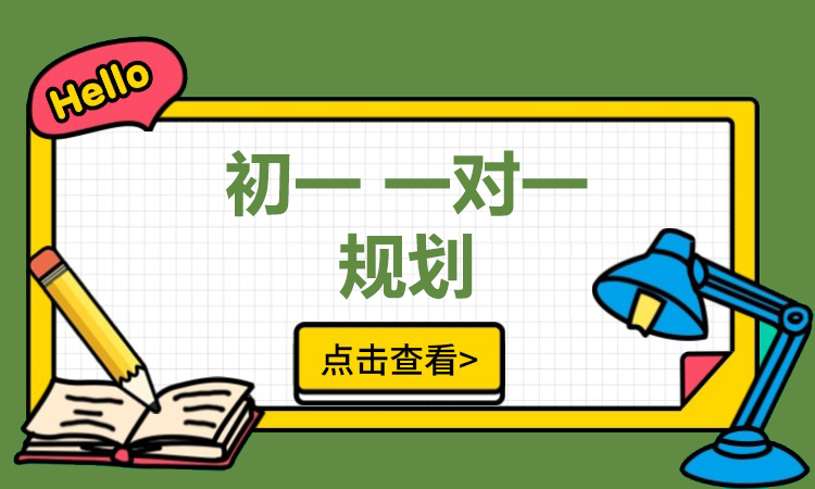 初一 一对一规划